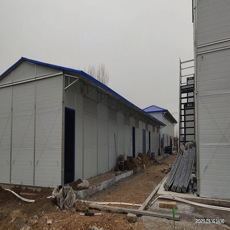 Temporary building on site, movable plank house, office, color steel house, Domus steel structure, convenient transportation