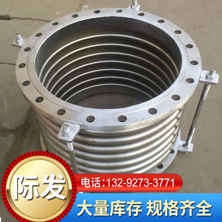 Compensator manufacturer's customized axial gas pipeline with metal expansion joints for flue expansion joints