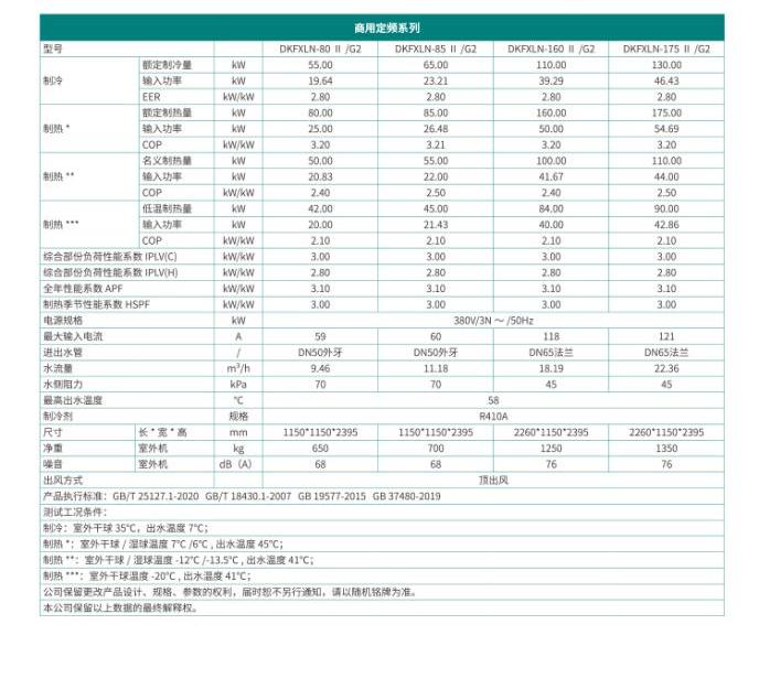 Commercial air source unit Harvey 30P fixed frequency air energy heating winter heating equipment