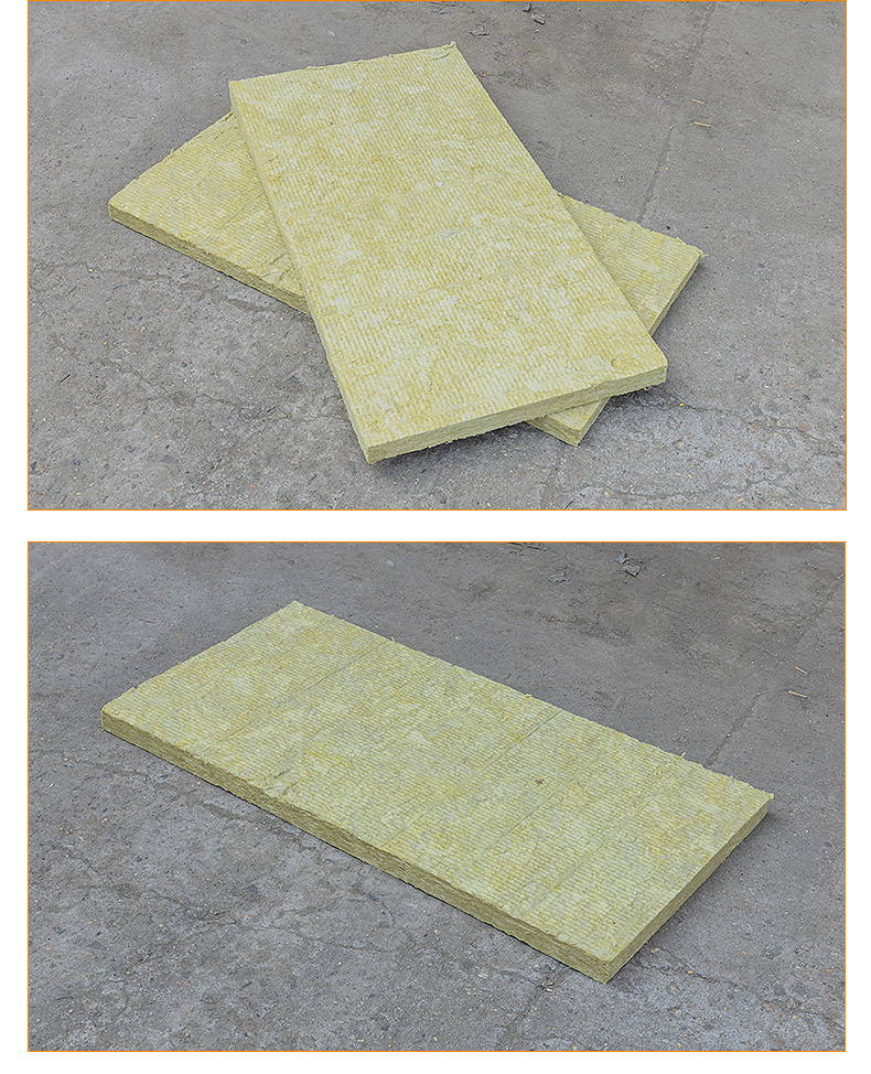 Rock wool board for exterior wall insulation and building specific rock wool fireproof board supply can be customized