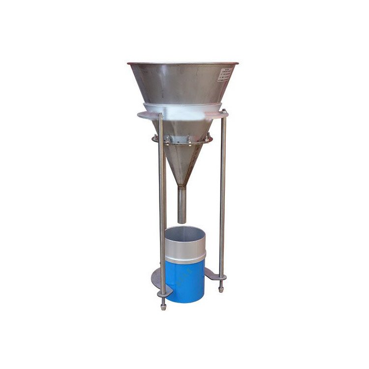 RZ-100 type gypsum loose bulk density tester Building gypsum funnel type loose bulk density tester Road assembly