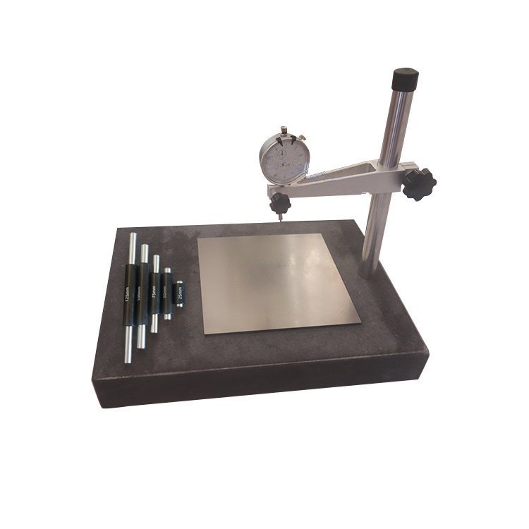 Thermal insulation product thickness gauge Nanoporous Aerogel composite measurement of marble material