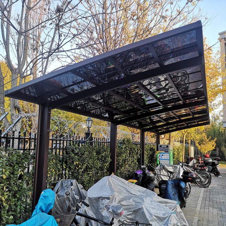 Yuntengyt-34 aluminum alloy car shed, villa, outdoor rain shed, bicycle shed, sunshade, rain canopy, terrace shed, customized