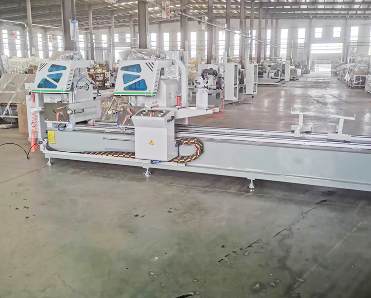 450 double head cutting saw aluminum alloy 45 degree cutting machine CNC cutting saw Zhengfeng Machinery