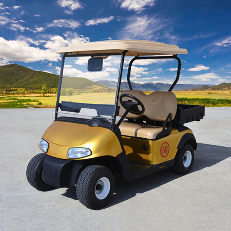 Donglang New Energy Electric Sightseeing Vehicle Upgraded Four Seat Golf Car Scenic Area for Visiting Factory Buildings