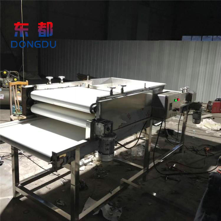 Small food bag shaping machine Dongdu vacuum bag leveling machine Boneless chicken feet soft packaging shaping equipment