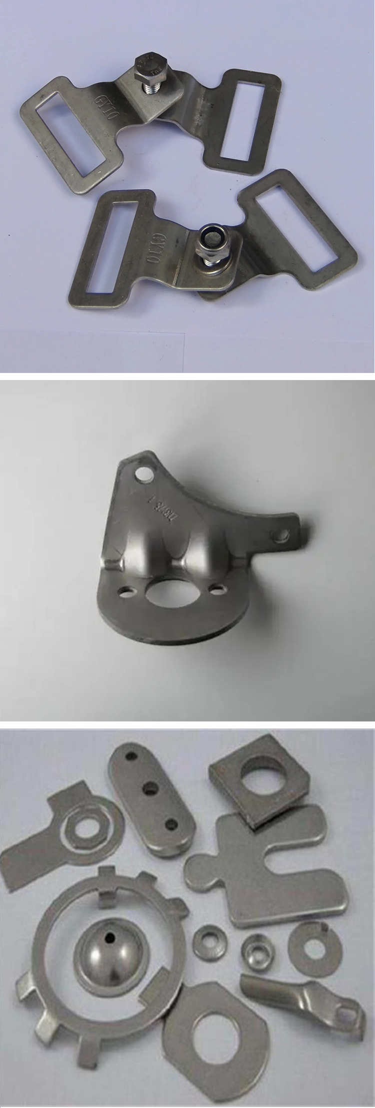 Ruihecheng processes stainless steel non-standard sheet metal parts, irregular hardware parts, customized metal small components