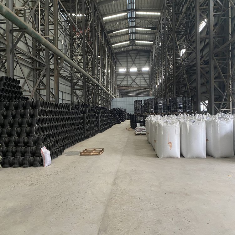 PE plastic integrated finished product inspection well, hollow wall wellbore pipe, rainwater settling mud, sewage flow channel well