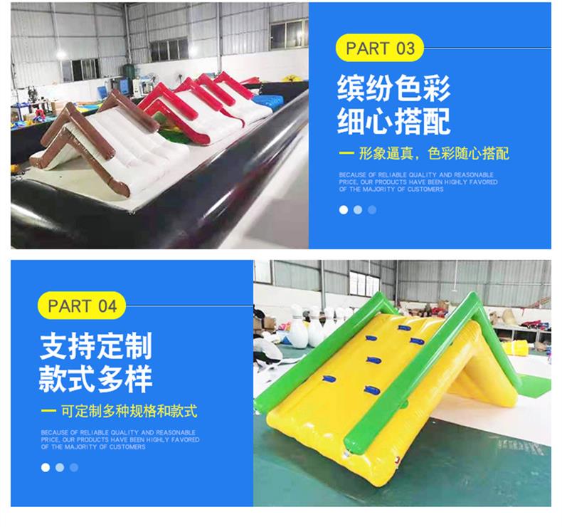 Square stall inflatable castle trampoline shopping mall atrium large inflatable slide trampoline children's playground equipment