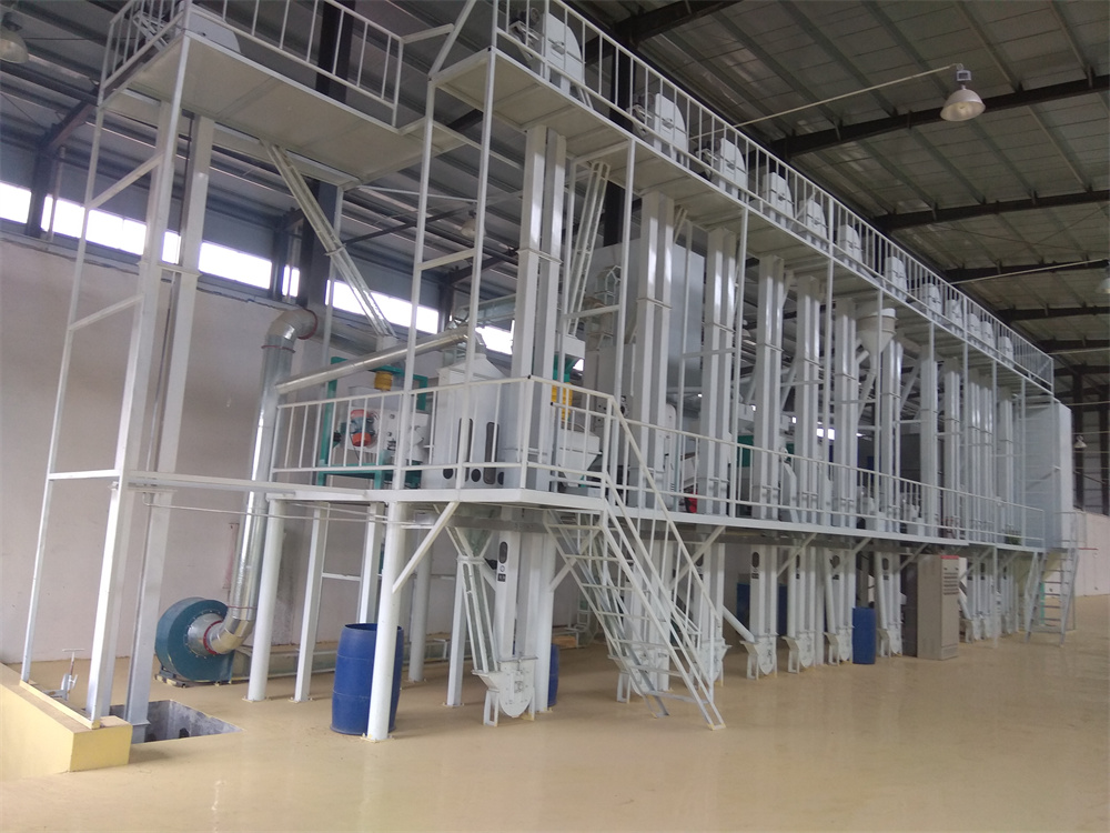 Rice production line, rice processing equipment, daily processing of 100 tons of rice production equipment manufacturer