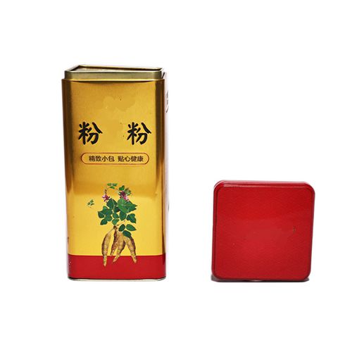 The height of traditional Chinese medicine slices inside the tin box is 165mm, customized by the manufacturer with samples provided