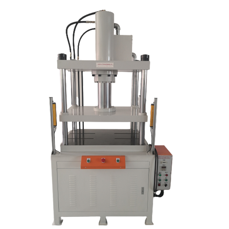 Four pillar aluminum product punching machine, zinc alloy flying edge machine, magnesium aluminum product cutting machine