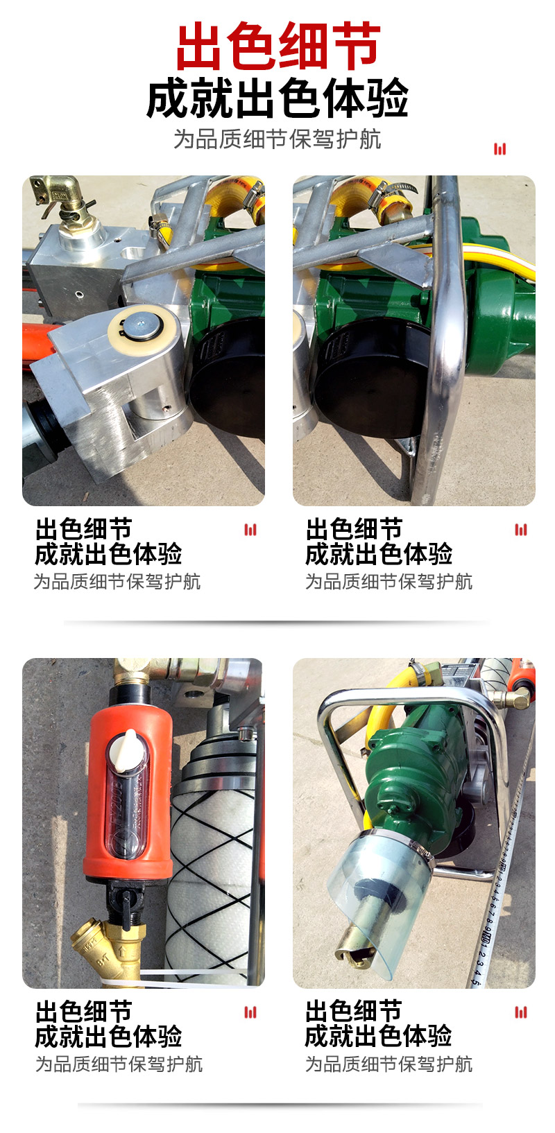 Gas leg anchor cable drilling machine for coal mines, reinforced handheld roof anchor cable drilling machine, underground top hole drilling machine