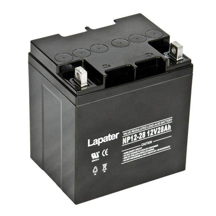 拉普特Lapater蓄电池NP28-12 12V28AH直流屏 UPS/EPS电源配套