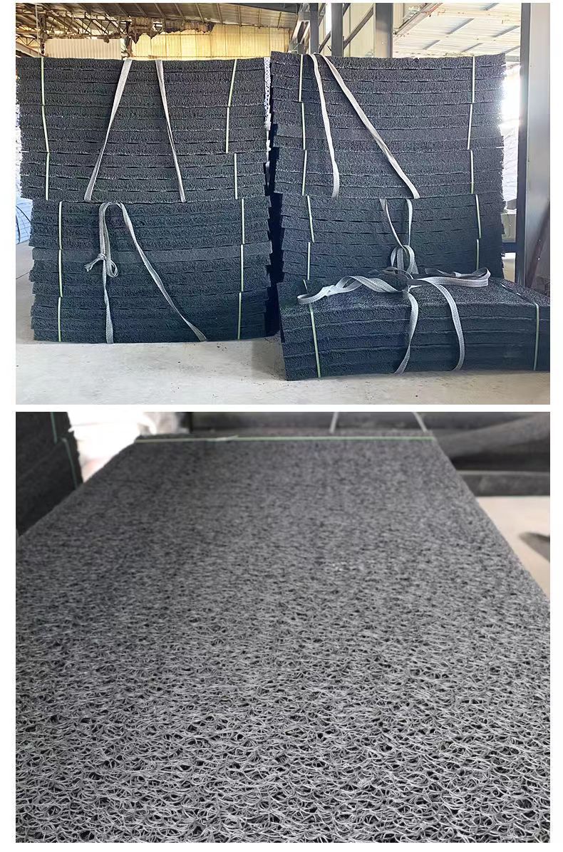 Slope greening geotextile mat, 3cm, with complete specifications of polypropylene disordered wire mesh interwoven drainage mat