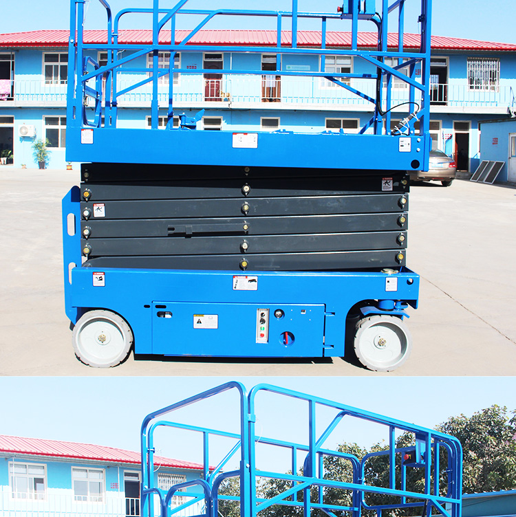 Hydraulic self-propelled lifting vehicle, mobile lifting platform, fully electric climbing vehicle, customized factory lifting machine