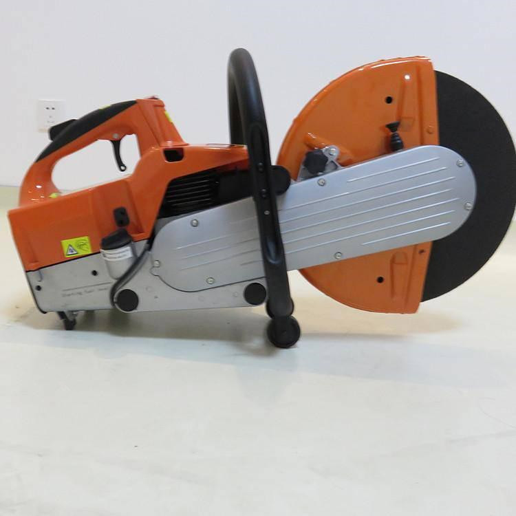 Portable road cutting machine gasoline fire saw Chengyu portable 350 cutting saw