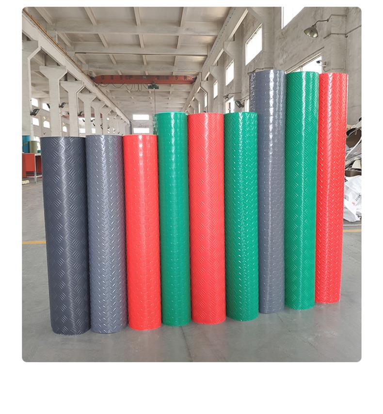 Coco anti-skid mat PVC rubber factory workshop industrial plastic floor mat kitchen mat roll board