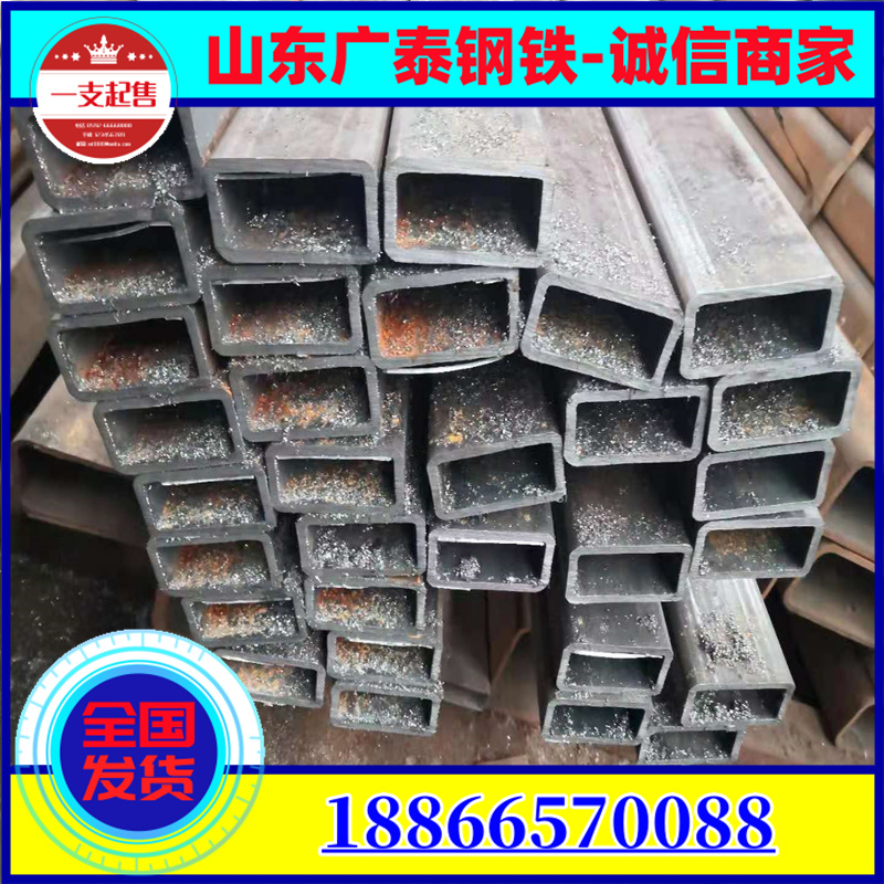 National standard Q355B low alloy square tube 16MN rectangular tube large diameter thick wall hot-dip galvanized square tube