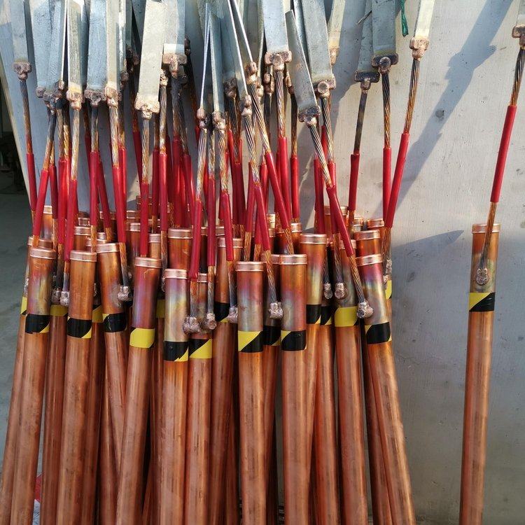 旭坤防雷生产加工热镀铜扁钢 铜覆钢扁铁60*6 接地网用铜包钢