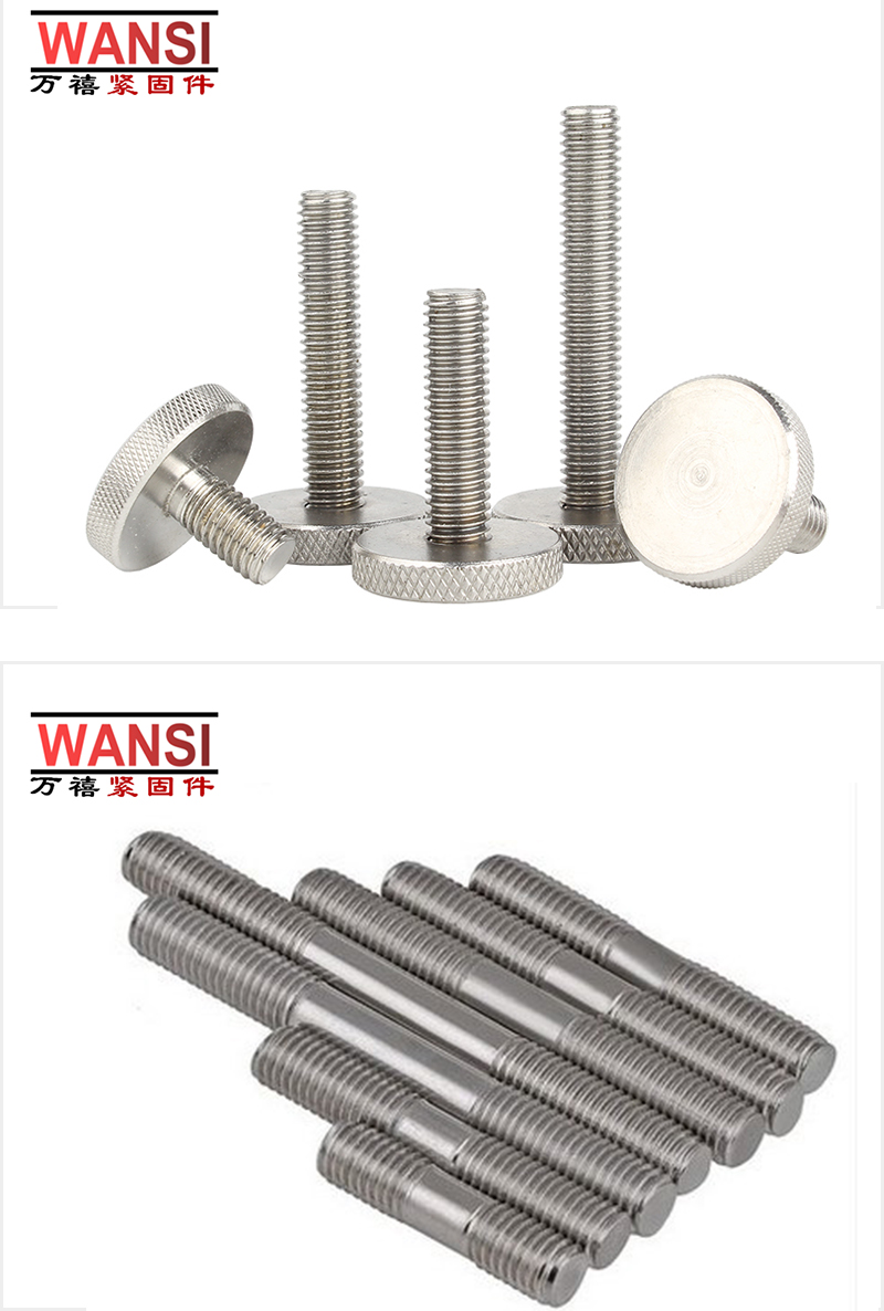 Wanxi Customizable Hexagonal Screw Lifting Ring U-Bolt Stainless Steel Fastener