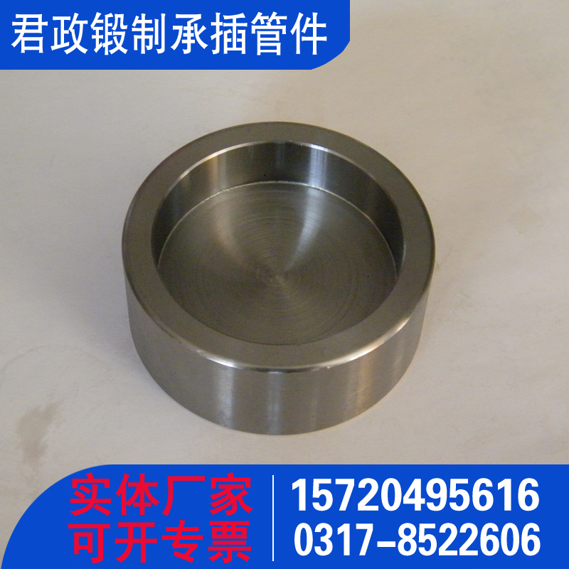 Physical manufacturers produce socket and spigot pipe caps, forged pipe fittings for customized petrochemical sealing