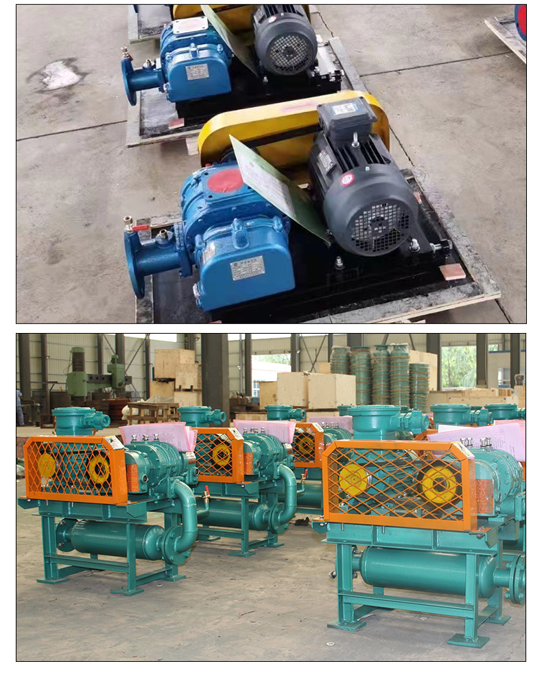 The manufacturer provides three blade pneumatic conveying Roots blower, steam compressor, sewage treatment Roots blower