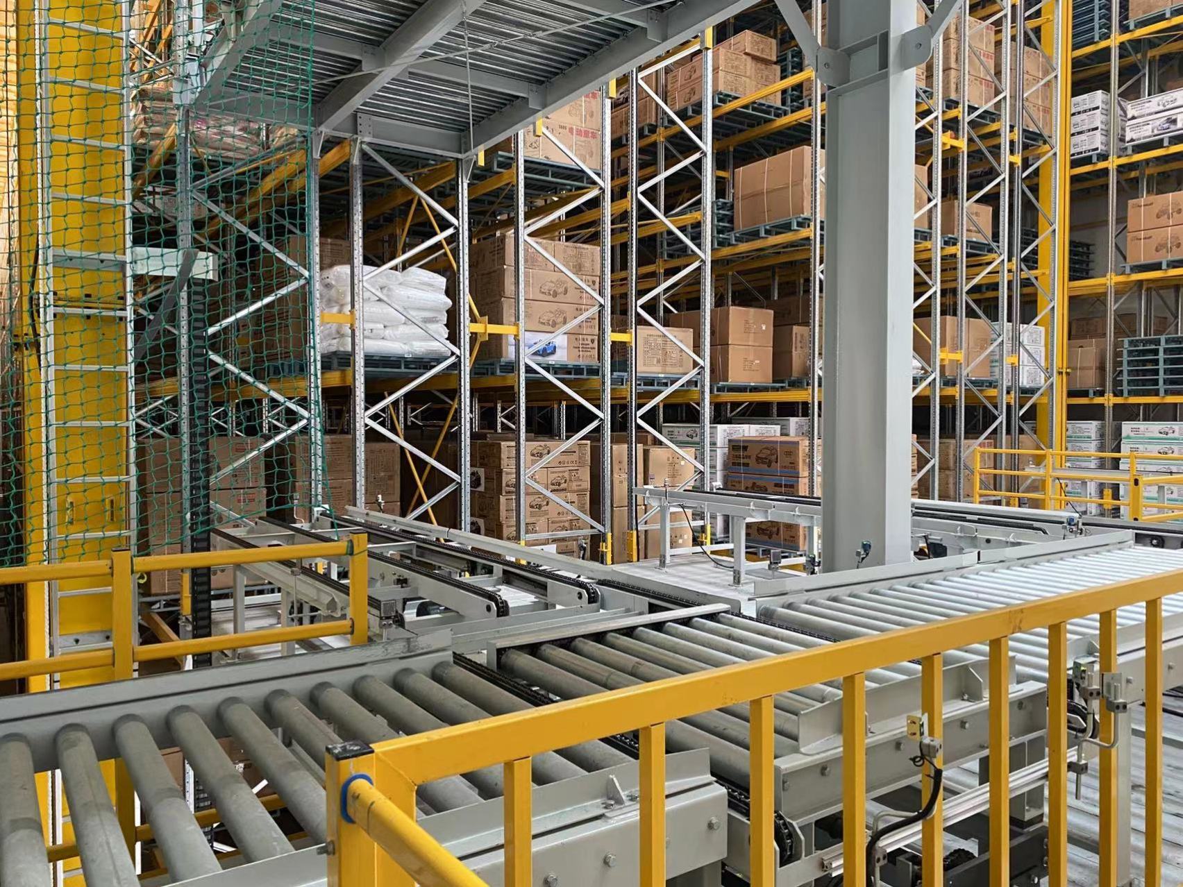 Automated warehouse shelves, intelligent logistics warehousing, customized large-scale warehouse three-dimensional warehousing design