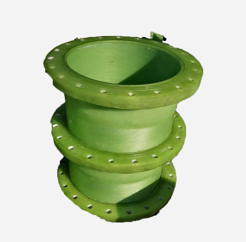 FRP flange Jiahang Industrial large and small head air valve spray tower accessories FRP shaped head ventilation pipe fittings