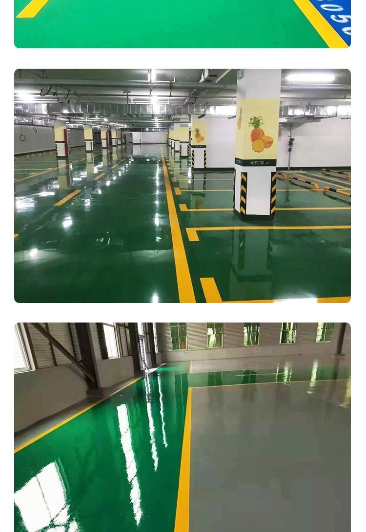 Barreled 30kg epoxy floor paint coated with anti-static floor self-leveling paint and cement floor paint