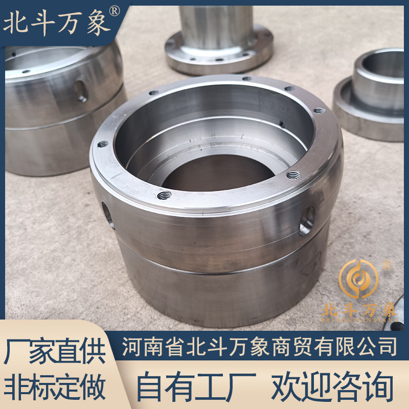 304 stainless steel bearing seat paper machine guide roller double bearing spherical fitting 22315-22212 arc degree 210