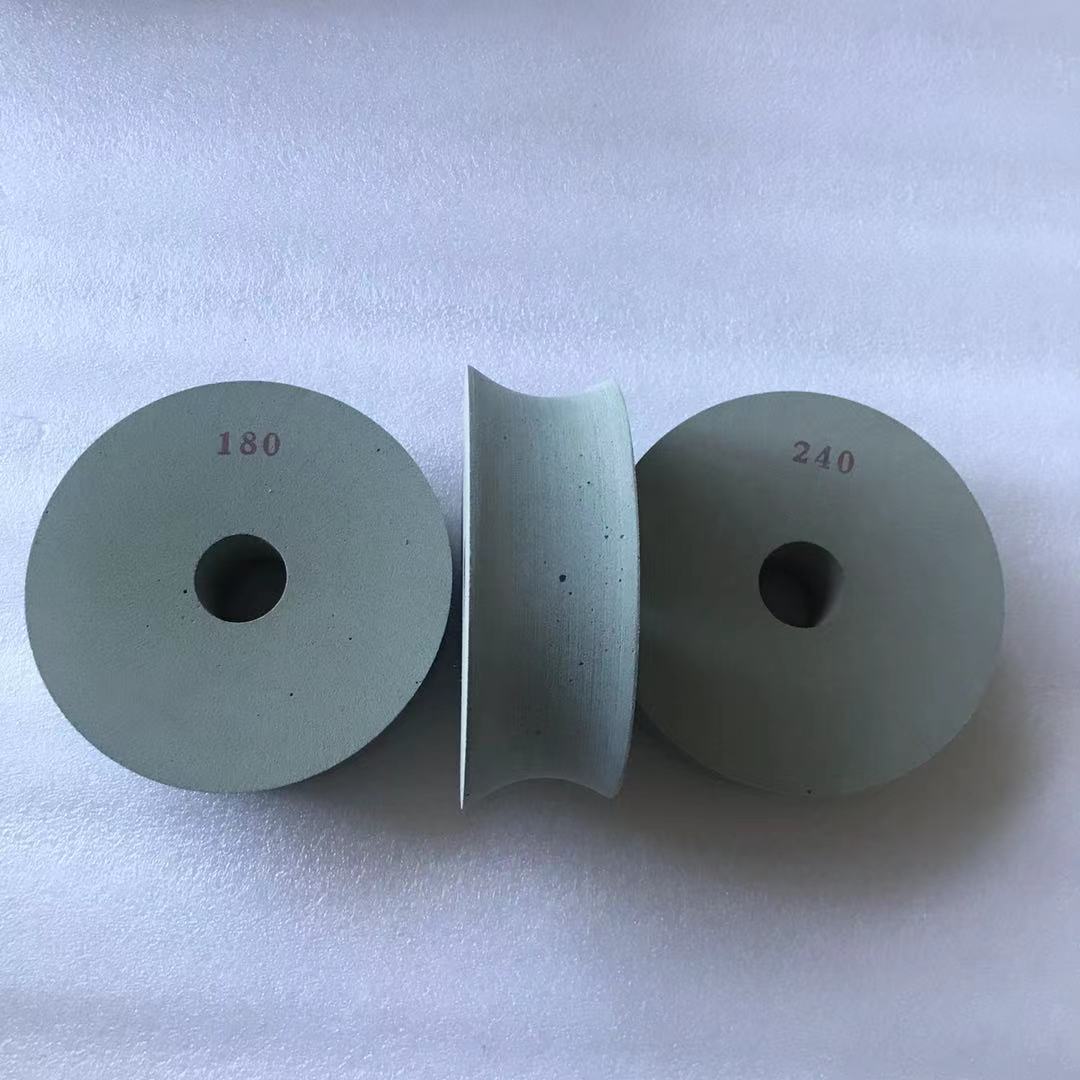 Elastic wheel flexible grinding wheel for grinding high borosilicate glass with diverse particle sizes can be customized