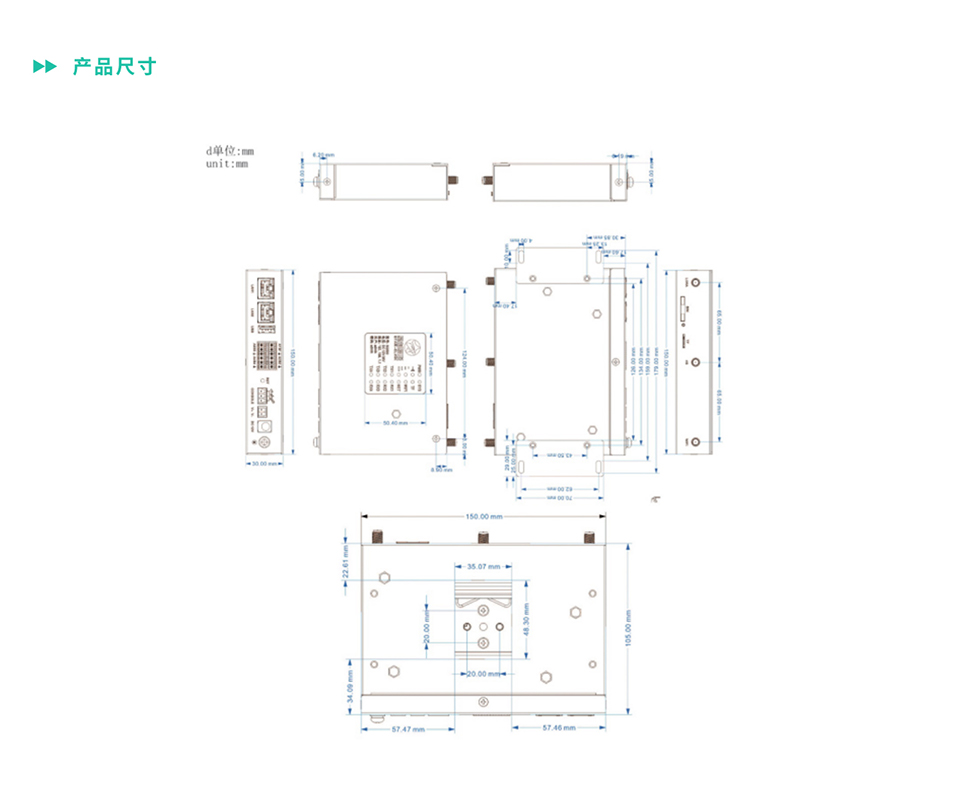 The industrial gateway for energy consumption data collection and monitoring of IoT 4g full network connectivity supports protocols such as MQTT