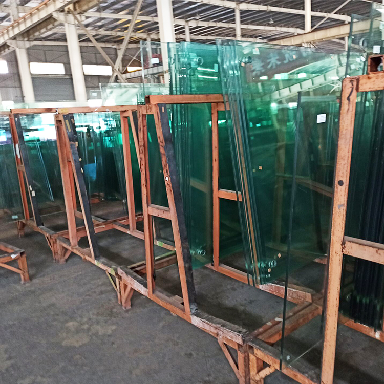 Shengbo laminated glass double silver office building with sturdy insulation, anti slip and wear resistance