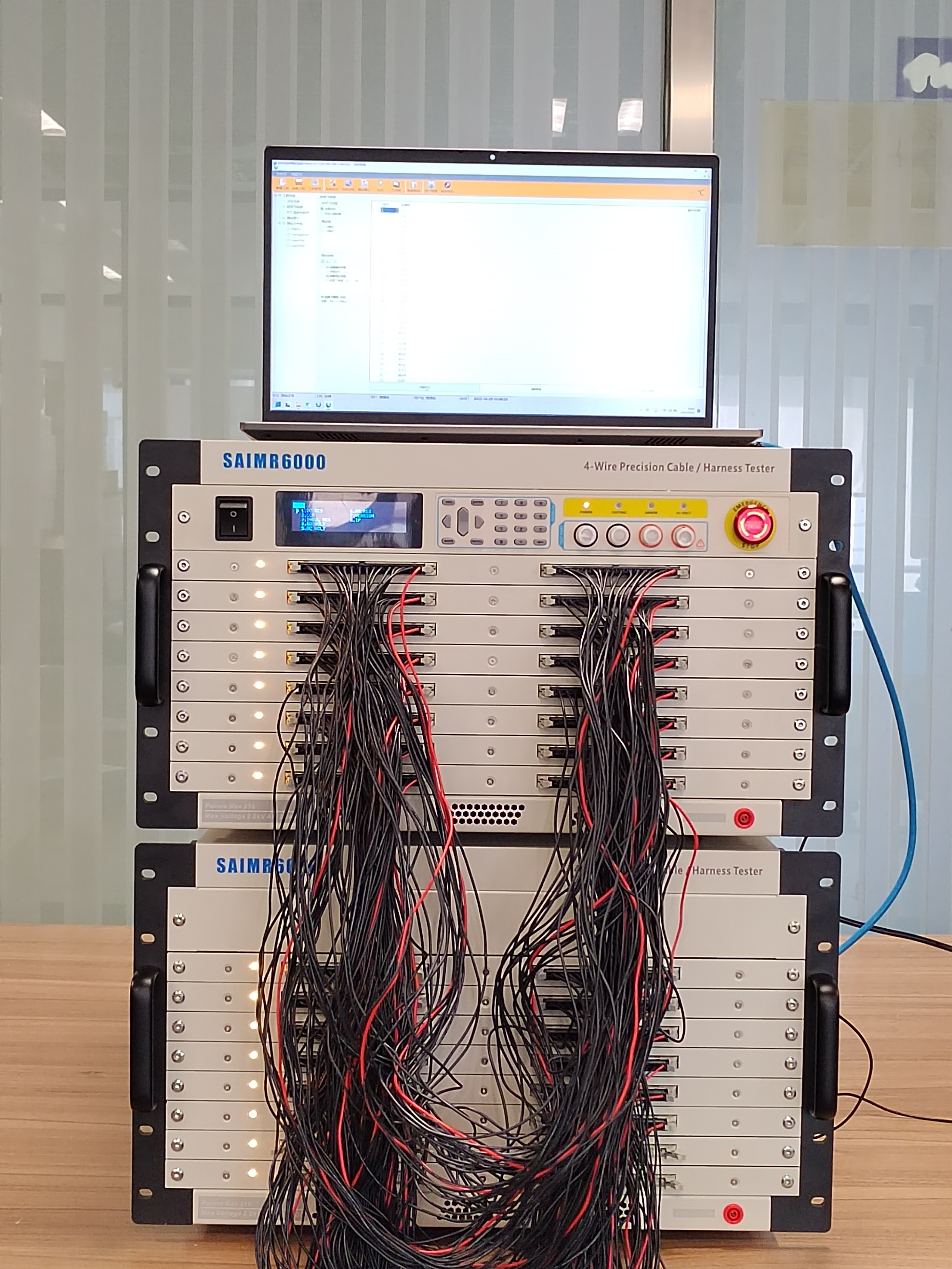 Connector new energy testing equipment SAIMR6000 multi point expandable