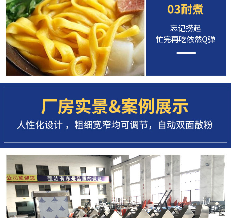 Large scale hanging noodle, longxu noodle, fruit and vegetable noodle production line equipment for Hai Kuao Noodle Machine