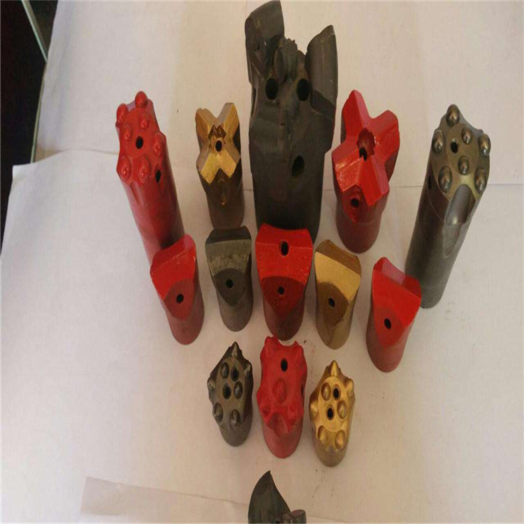 Thread connection ball tooth drill bit, down hole column tooth drill bit Φ 30-65 Hard and Brittle Rock Dry Wet Wet Drilling