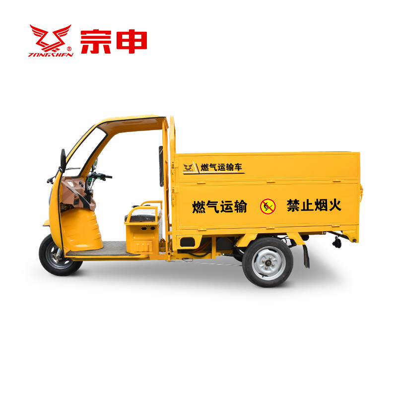 Zongshen Brand Gas Distribution Electric Tricycle Longyun 180 Delivery Assistant