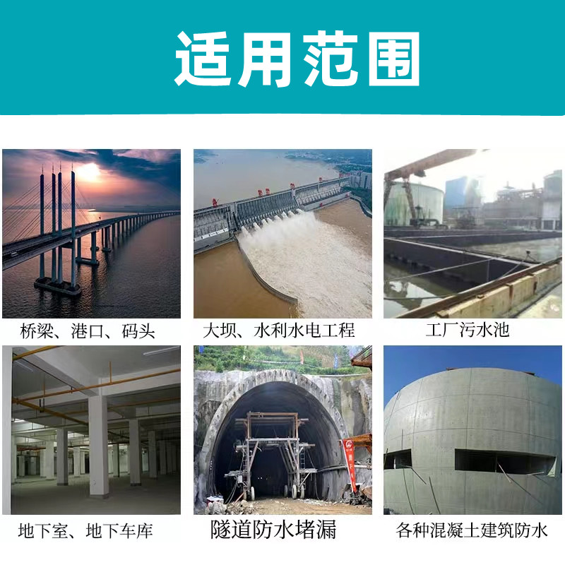 Wanji Aluminate Inorganic Anticorrosion and Seepage Prevention Mortar Chimney Sewage Reservoir Dam Bridge Repair and Reinforcement