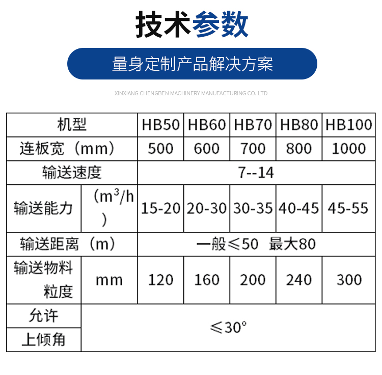 Stainless steel chain conveyor slag casting plate chain conveyor equipment Chengben Machinery