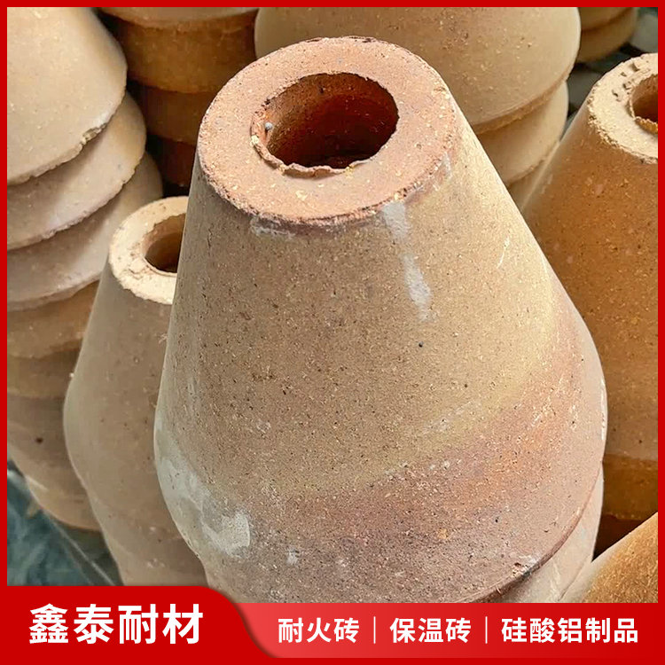 Refractory materials for special shaped clay refractory bricks used in the casting of beaker cups, funnel bricks, and pouring in Xintai Steel Factory's casting plant