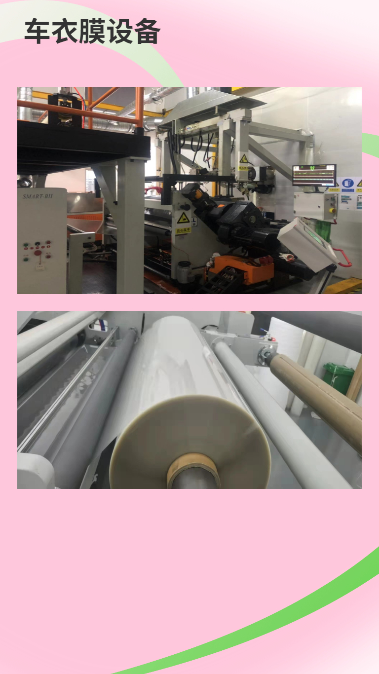 Jinwei TPU invisible car clothing film production line, automotive hot melt adhesive film equipment, high elastic film