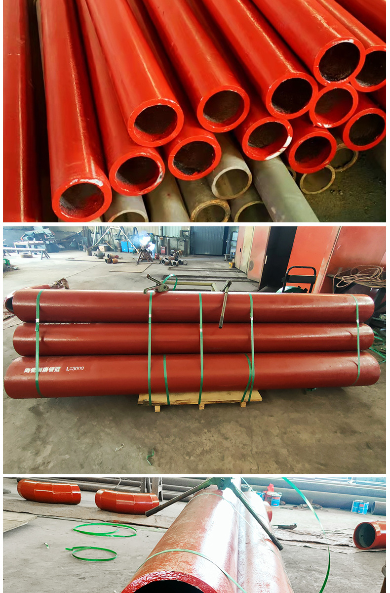 Spot sales of wear-resistant ceramic pipes with lining, customized production of corundum composite wear-resistant steel pipes by Jiutong Pipe Industry