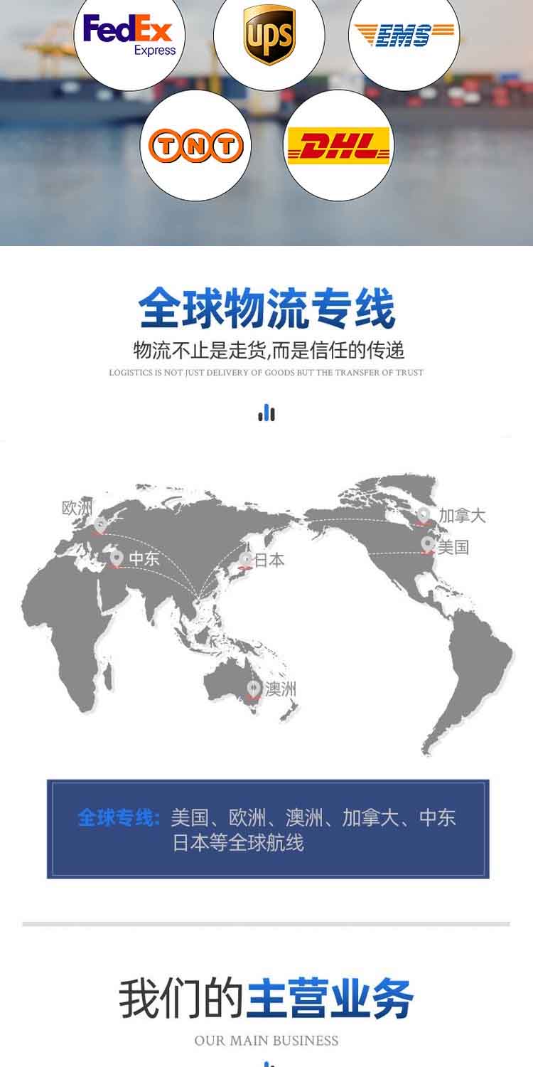 Cross border logistics, double clearance, tax inclusive, door-to-door service for sensitive goods and general cargo on US sea and air freight dedicated lines, efficient and reliable