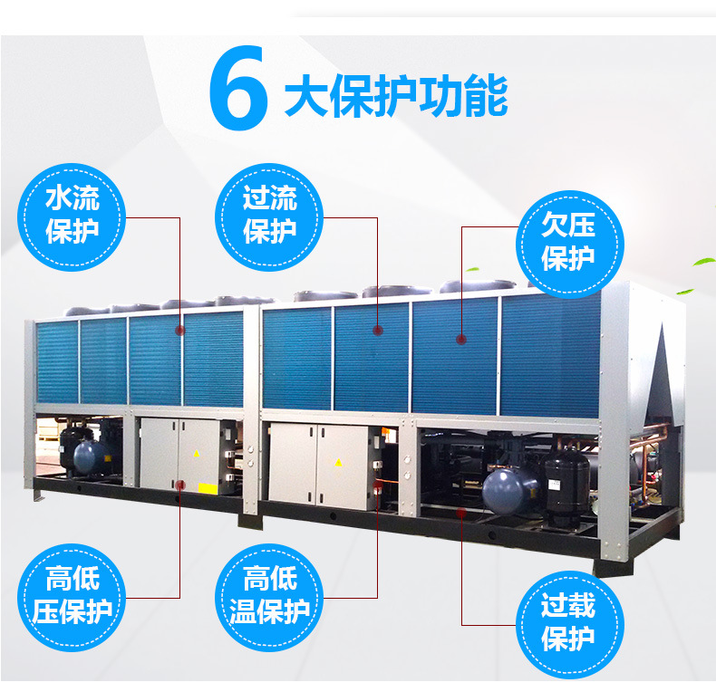 Large commercial refrigeration equipment, central air conditioning, full liquid water-cooled chiller, high-speed railway, airport, shopping mall, villa