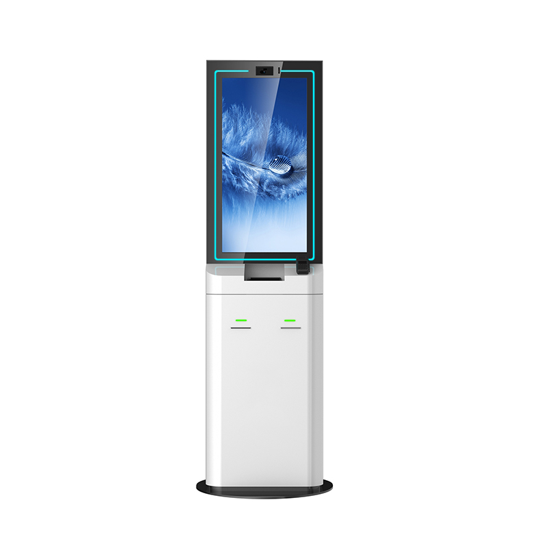 Hotel self-service check-in terminal touch query all-in-one machine check-in processing facial recognition passport scanning customization