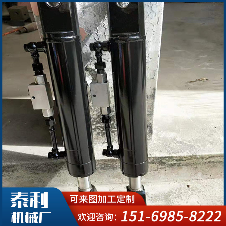 Optional models for non-standard customized heavy-duty engineering two-way pull rod hydraulic cylinder mechanical hydraulic system