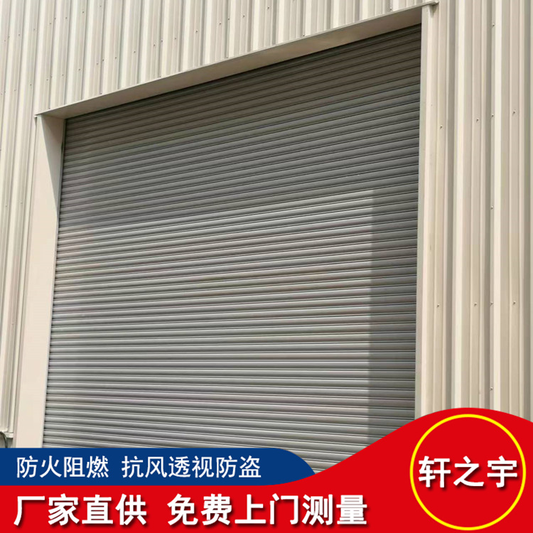 Custom installed garage factory anti wind shutter factory aluminum alloy Roller shutter