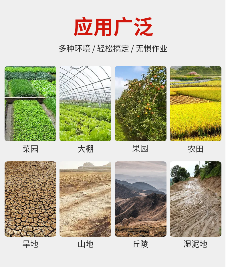 Agricultural walking tractor manufacturer, diesel electric starting farm management machine, orchard and mountainous farming machinery