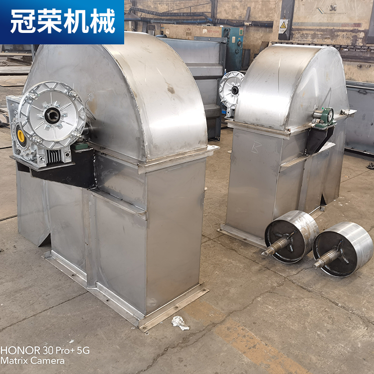 Grain Belt Bucket Elevator Guanrong Machinery Stainless Steel Lifting Equipment